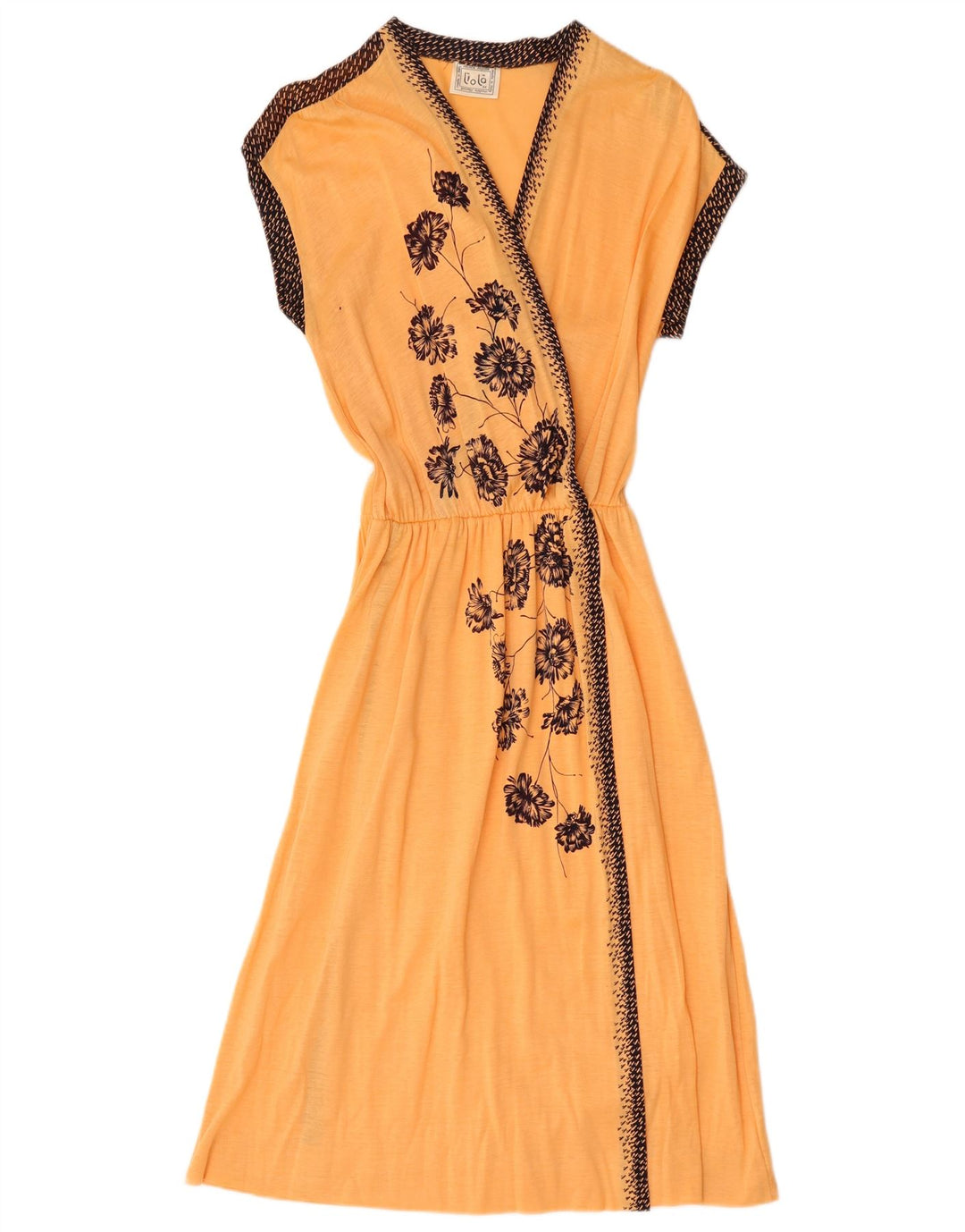 Damska sukienka kopertowa LILO UK 10, mała, różowa, w kwiaty