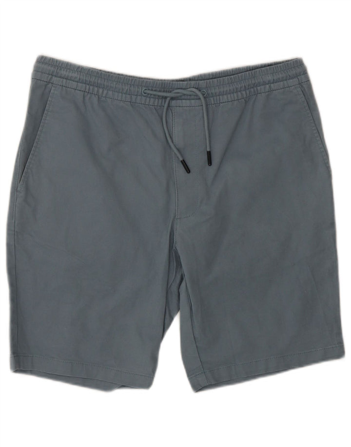 Męskie spodenki Chino Marks & Spencer W34, duże, niebieskie, bawełniane