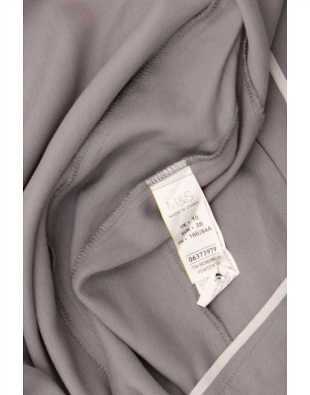 Marks & Spencer Damska otwarta marynarka UK 10 Small Grey Lyocell