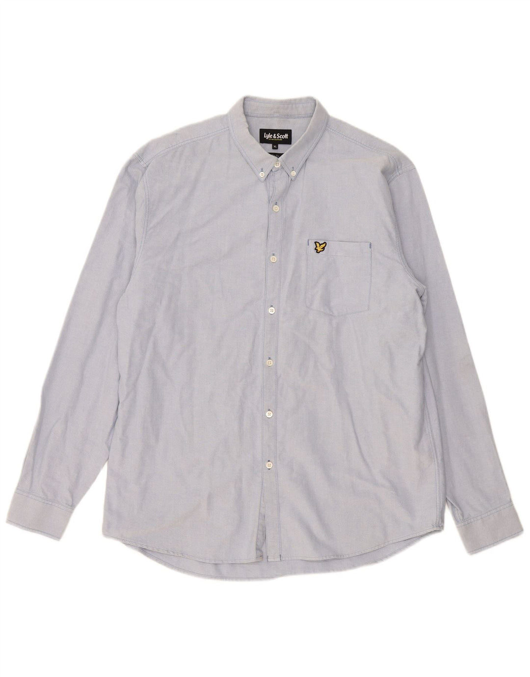 Koszula męska Lyle & Scott o dopasowanym kroju XL, niebieska