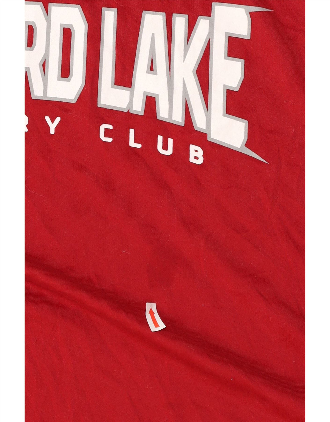 UNDER ARMOUR Mens Orchard Lake Graphic T-Shirt Top 2XL Red Polyester Vintage Under Armour and Second-Hand Under Armour from Messina Hembry 