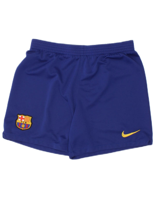 Chłopięce spodenki sportowe Nike Barcelona 6-7 lat, duże, granatowe, poliestrowe