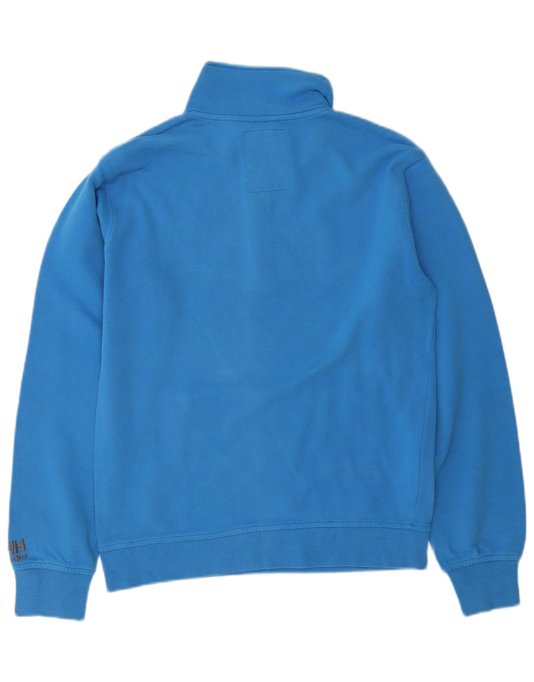 Męska bluza robocza Helly Hansen z grafiką i zamkiem błyskawicznym, mała niebieska