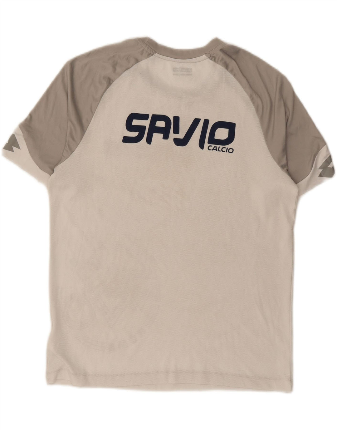 Męska koszulka z grafiką LOTTO Top z poliestru w kolorze średniej bieli