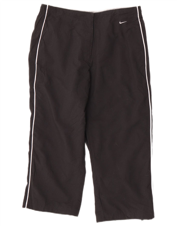 Damskie spodenki sportowe Nike Bermudy UK 8/10 z poliestru w małe czarne paski