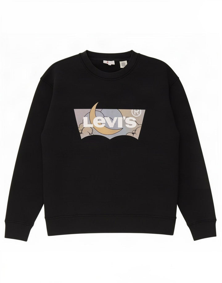 Męska bluza z grafiką Levi's, mała czarna