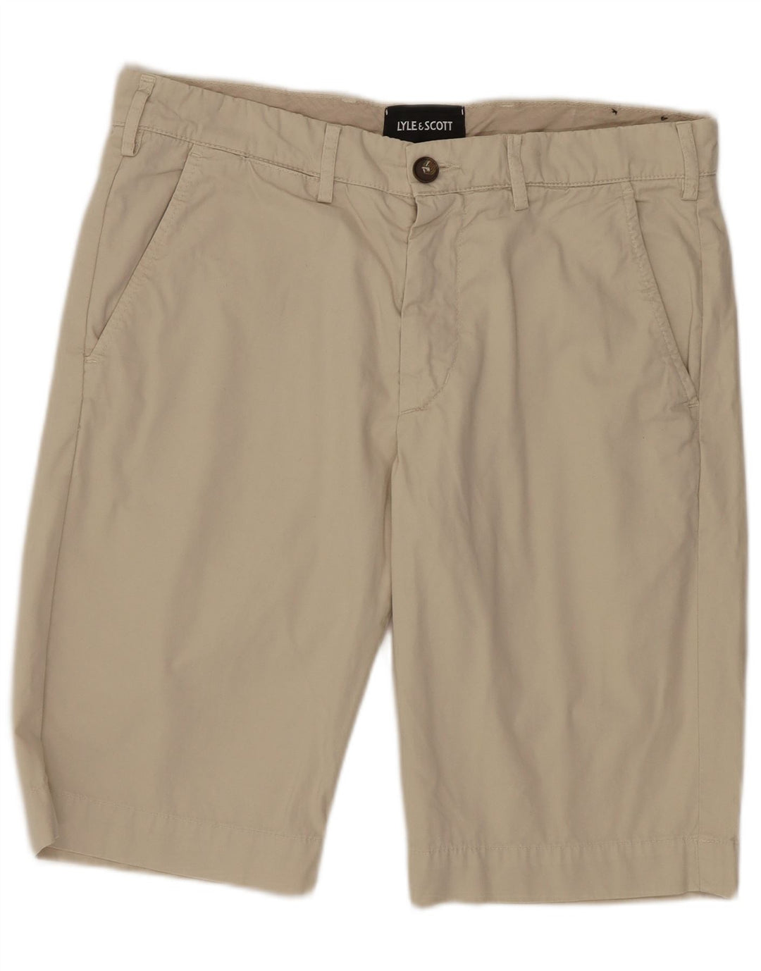 Męskie spodenki chino Lyle & Scott W31 średni beż