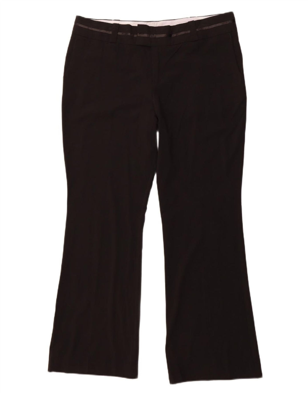 Spodnie garniturowe damskie MOSSIMO z wysokim stanem US 16 2XL W38 L32 czarne