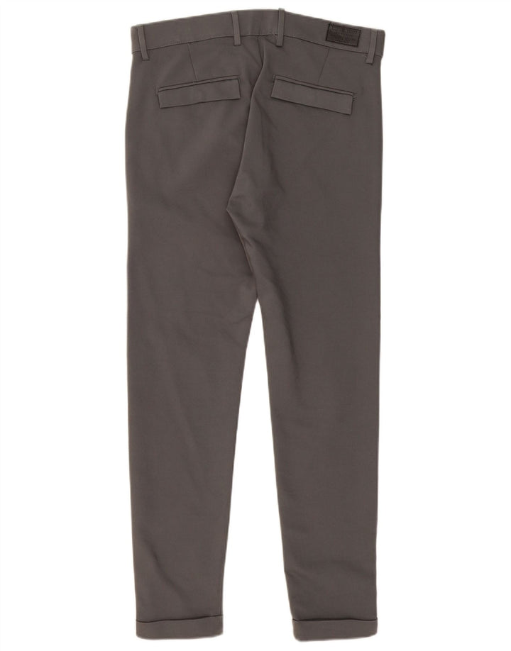 Męskie spodnie chino ZARA EU 40 Medium W31 L28 Szara bawełna