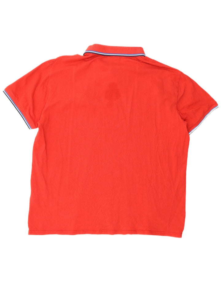 Męska koszulka polo Gant 3XL, czerwona, bawełniana