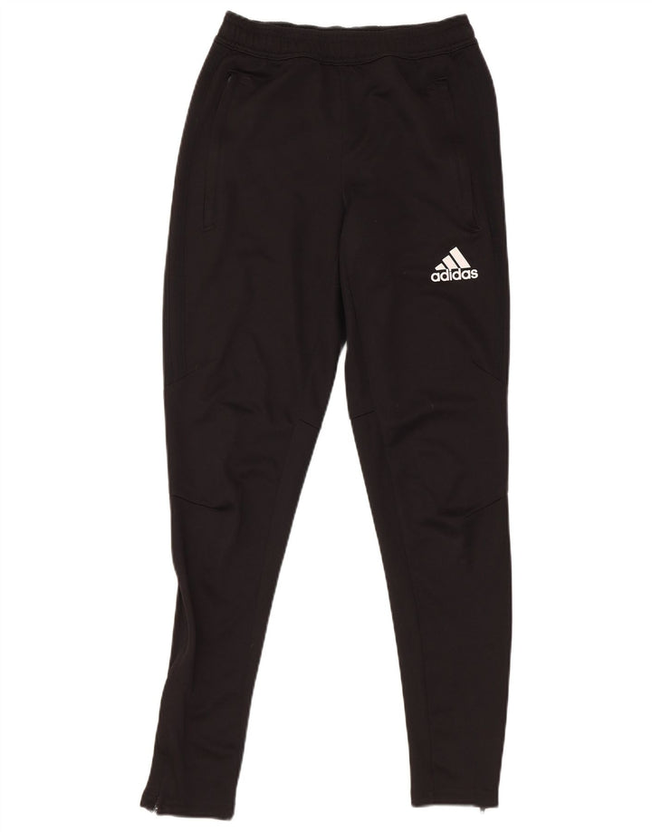 Męskie spodnie dresowe ADIDAS Climacool XS, czarny poliester