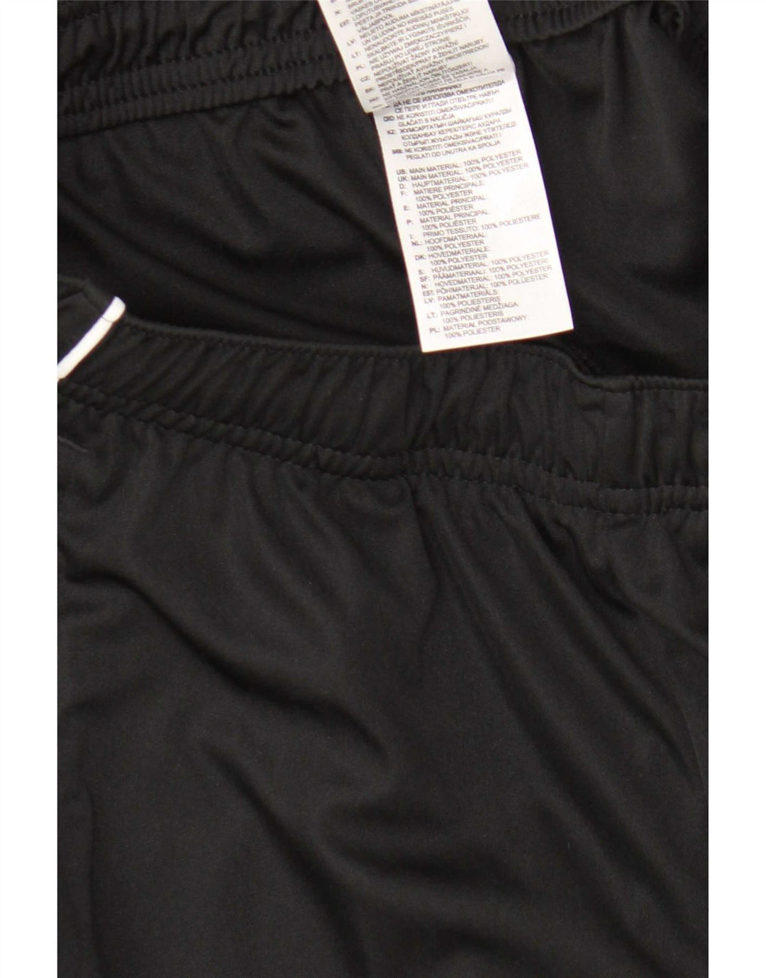 Męskie spodenki sportowe Adidas Climalite, małe, czarne, poliestrowe