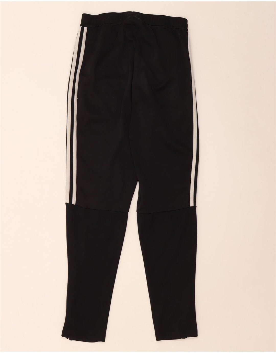 Damskie spodnie dresowe Adidas UK 10, małe, czarne, poliestrowe