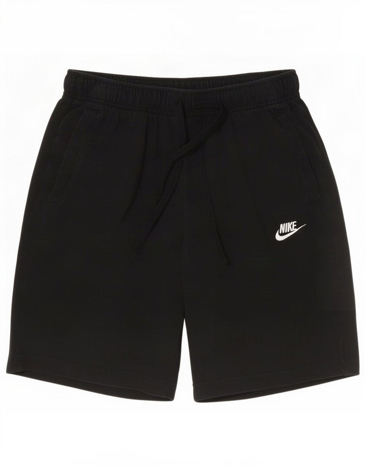 Męskie spodenki sportowe Nike, małe, czarne, bawełniane