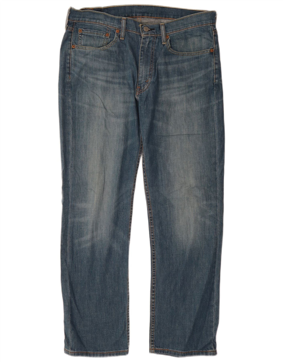 Męskie jeansy Levi's 514 Straight W32 L30 Niebieskie bawełniane