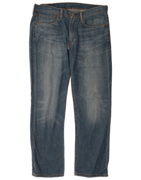 Męskie jeansy Levi's 514 Straight W32 L30 Niebieskie bawełniane