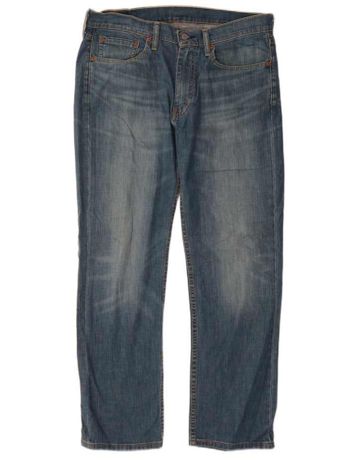 Męskie jeansy Levi's 514 Straight W32 L30 Niebieskie bawełniane