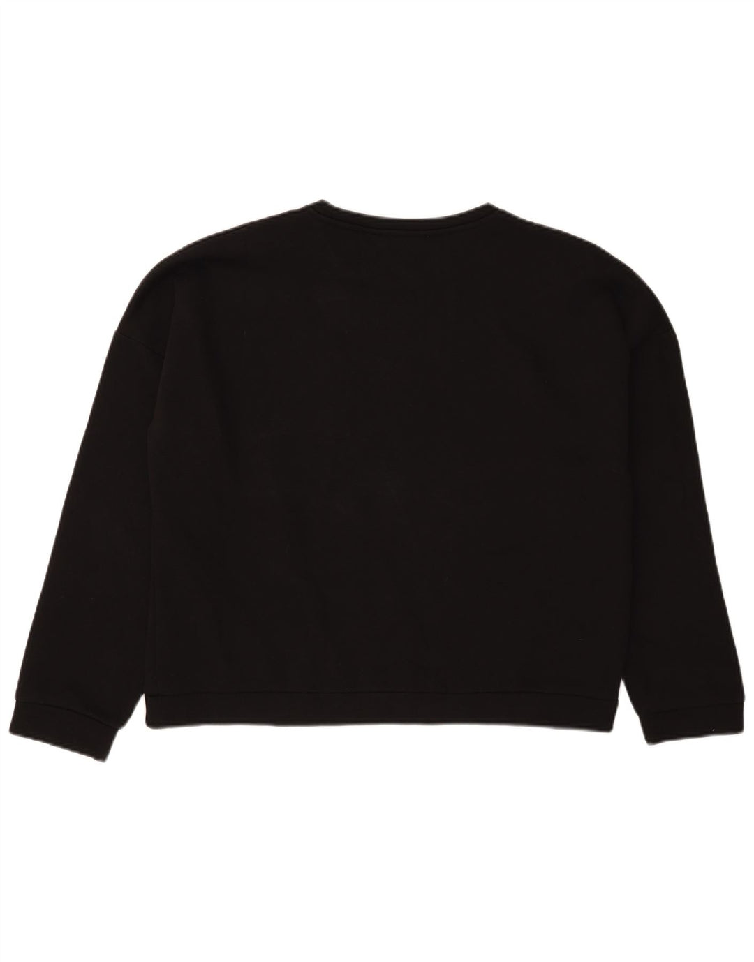 Damska bluza Guess Oversize Crop Graphic Jumper UK 14, duża czarna
