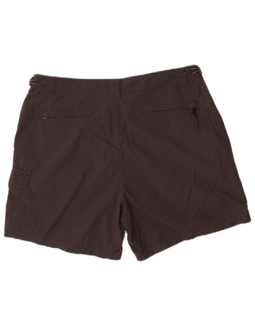 Damskie spodenki cargo COLUMBIA US 12 duże W32 z czarnego nylonu