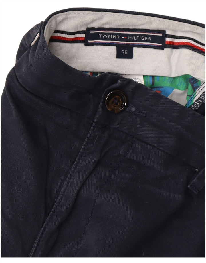 Męskie spodenki Chino TOMMY HILFIGER W36, duże, granatowe