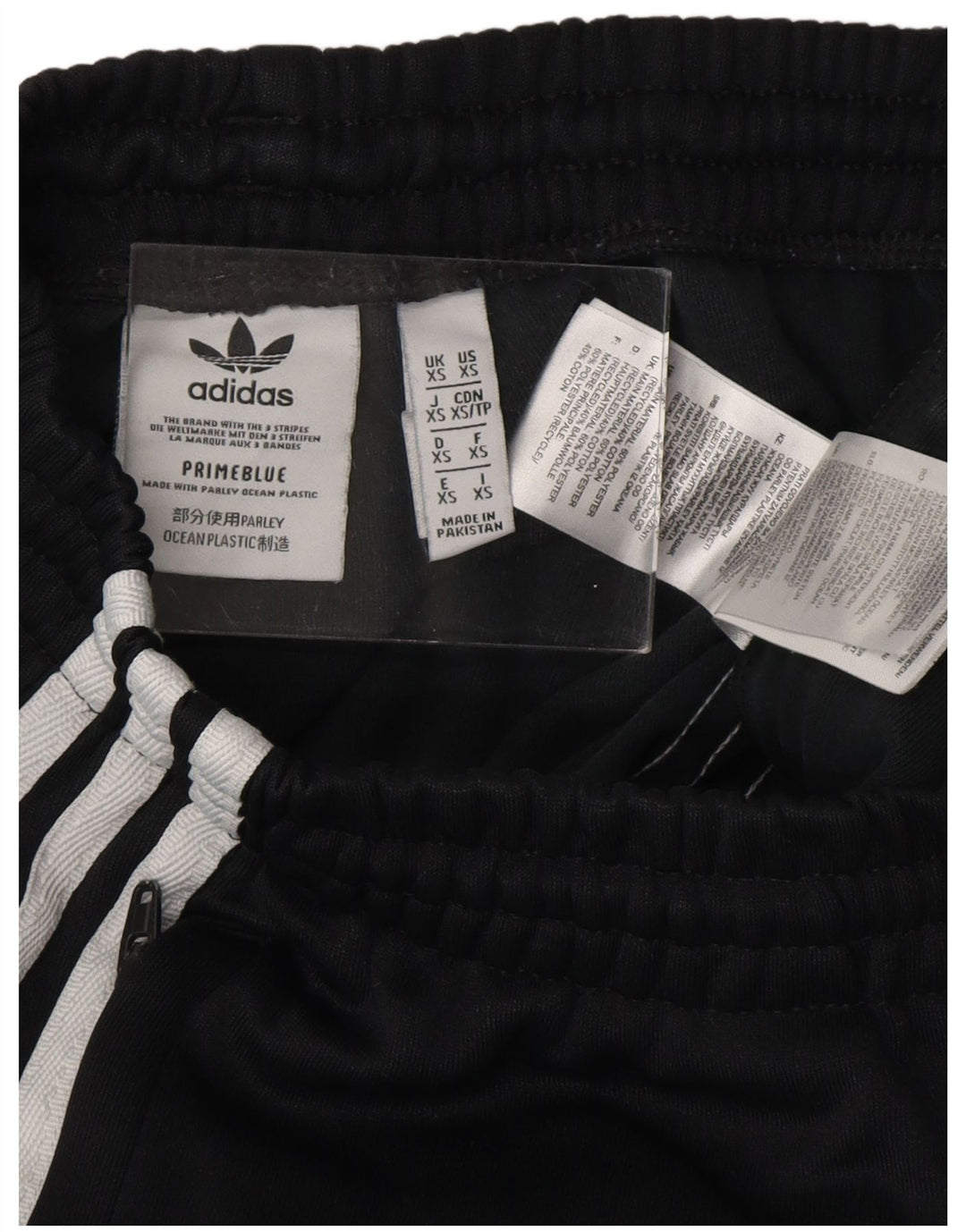 Damskie spodnie dresowe ADIDAS Joggers UK 4 XS Czarny poliester