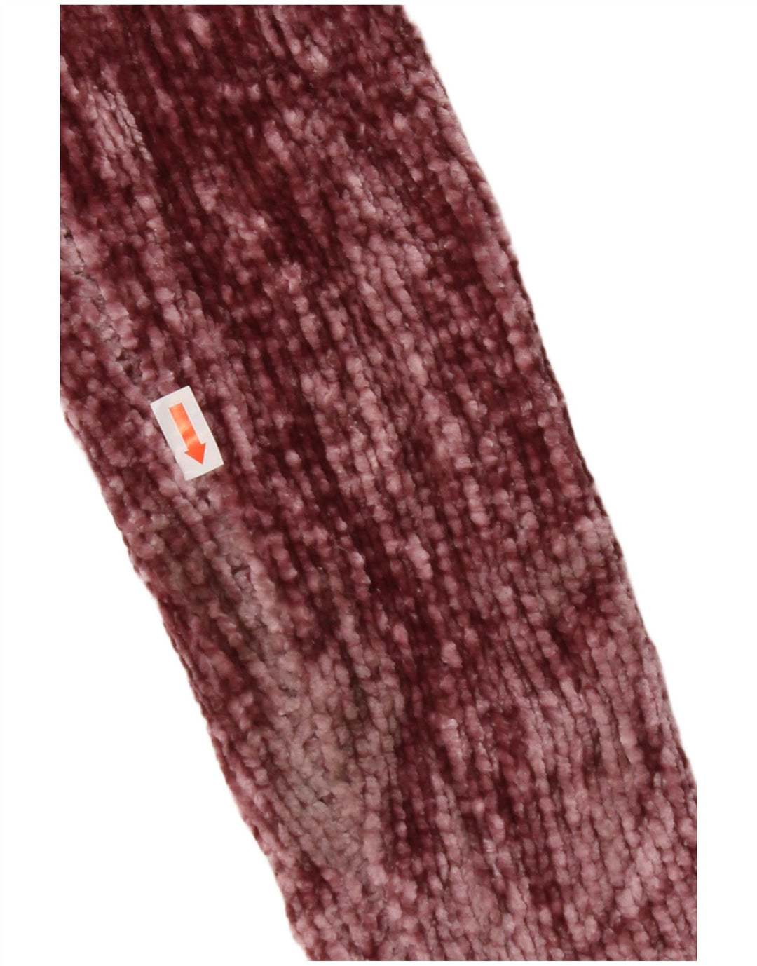 ORVIS Damski sweter z dekoltem w kształcie litery V, UK 14, średni bordowy poliester