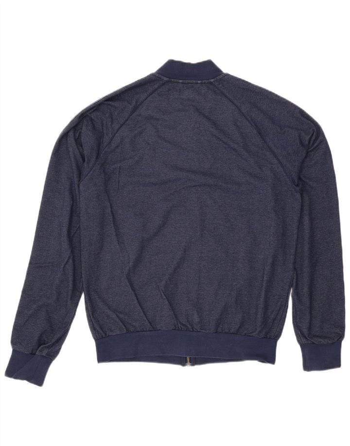 Adidas Męska bluza dresowa, średnia, granatowa, bawełniana