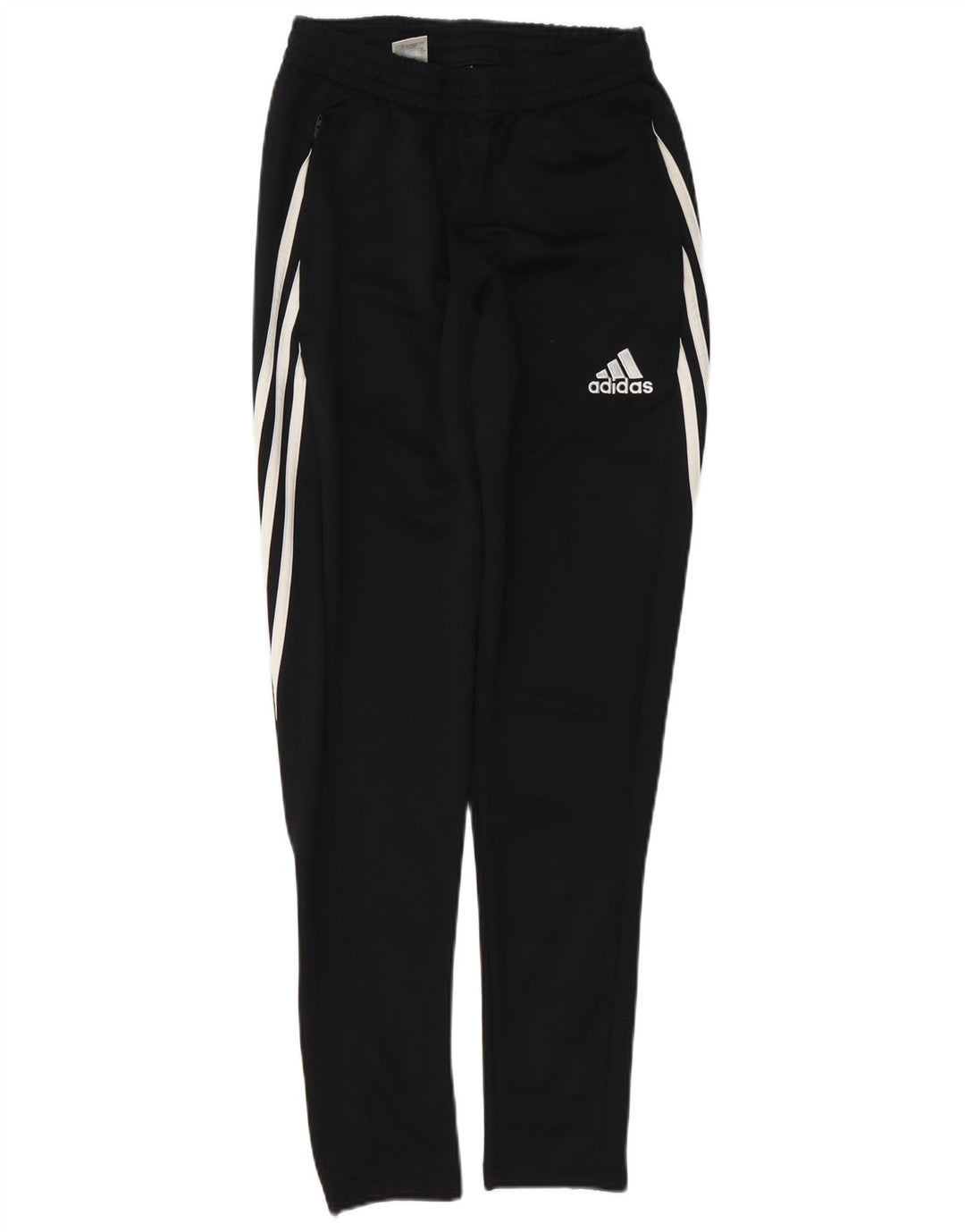 Męskie spodnie dresowe Adidas Climalite, małe, czarne, poliestrowe