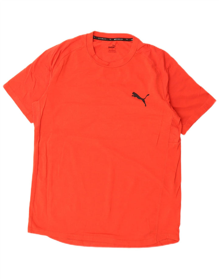 Męska koszulka Puma Top, duża, czerwona, bawełniana