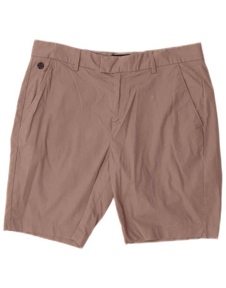 Męskie spodenki Chino SUPERDRY W34, duże, brązowe, bawełniane