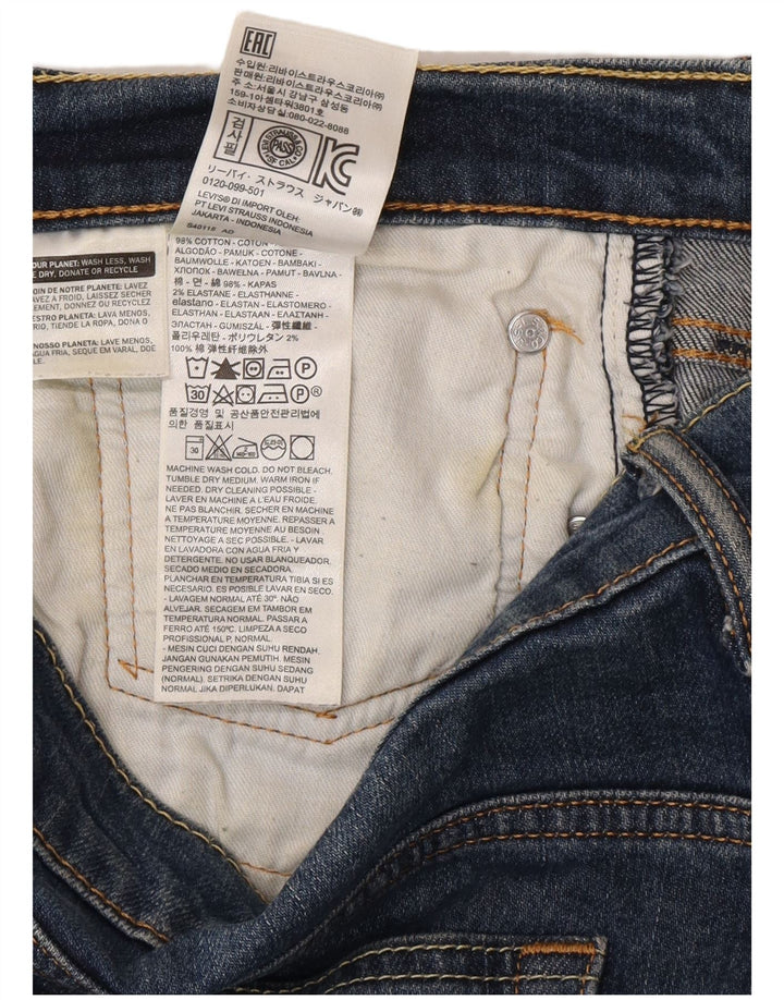 Męskie jeansy Levi's 541 Athletic Straight W34 L32 Niebieskie bawełniane