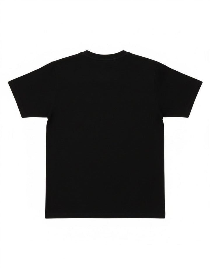 Męski T-shirt z grafiką Puma, mały, czarny, bawełniany