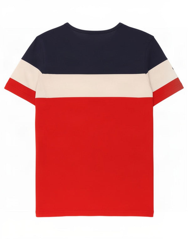 T-shirt męski Ellesse Top XL, wielobarwna bawełna z blokami kolorów