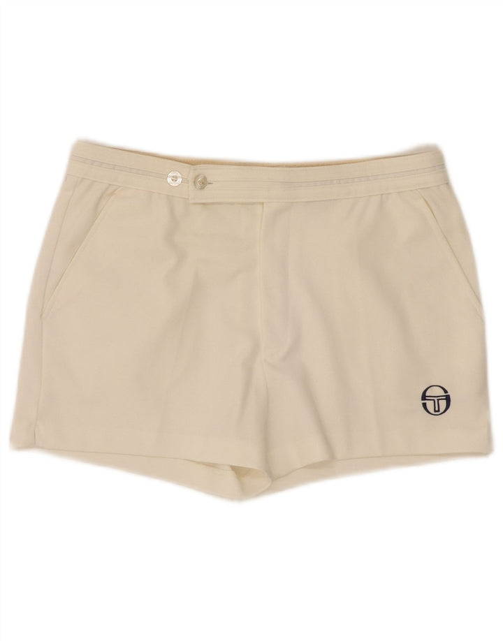 Męskie spodenki Chino Sergio Tacchini IT 48 Medium W30 Biały poliester