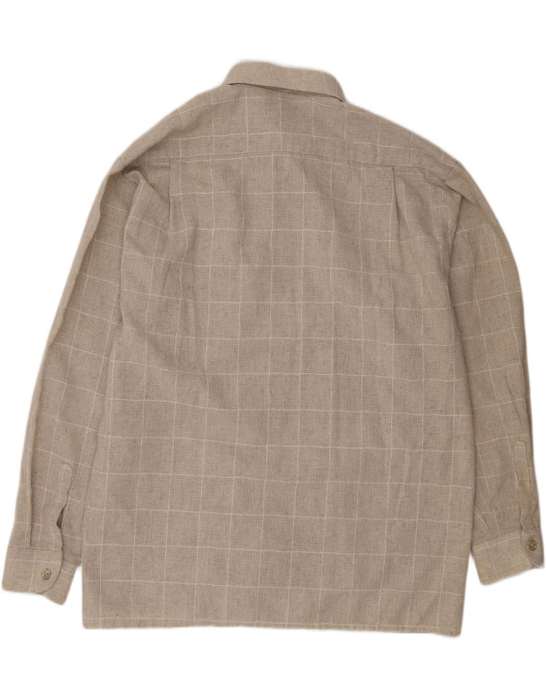 Koszula męska VINTAGE 2XL w beżową kratkę