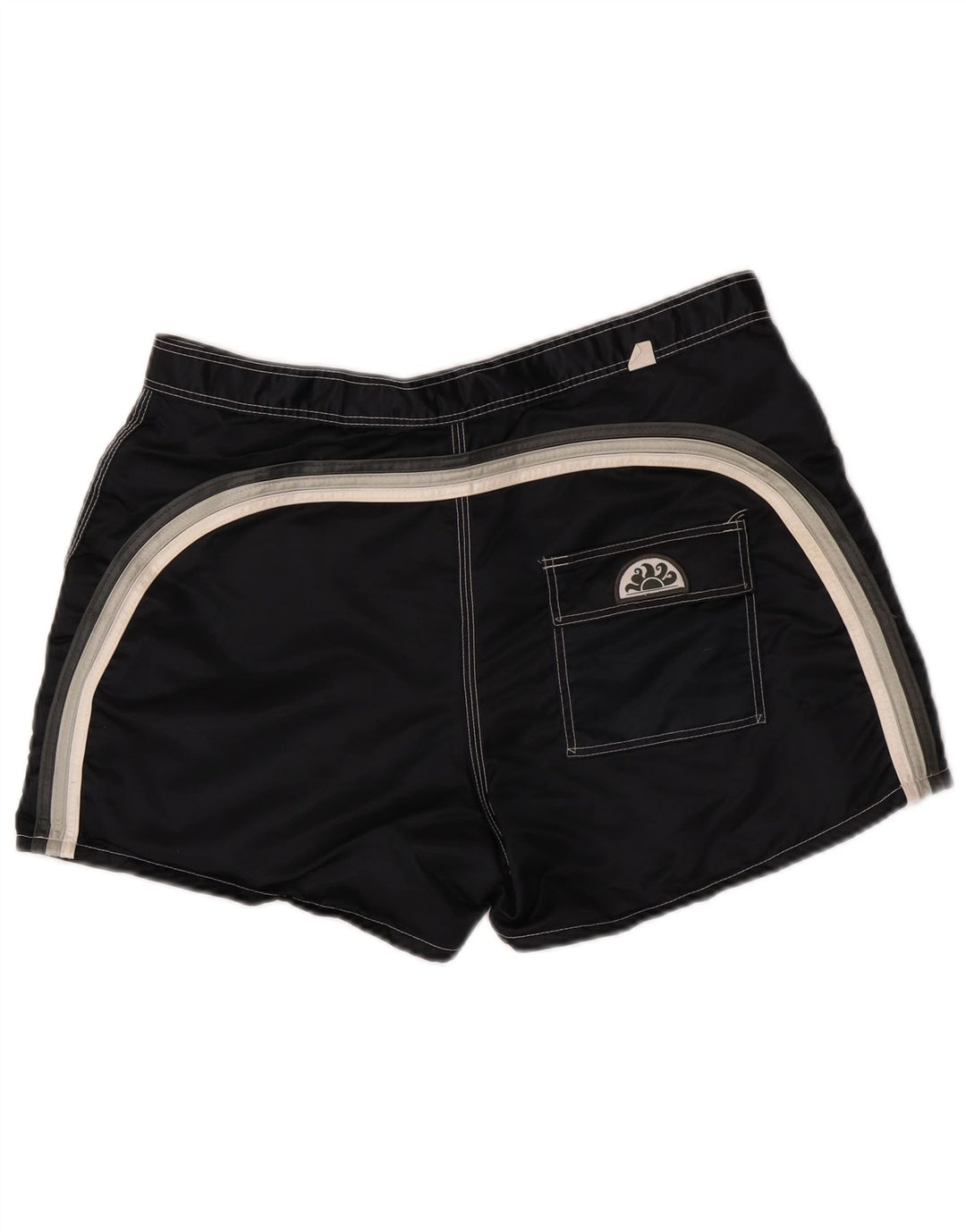 Męskie spodenki kąpielowe Sundek, duże, czarne, nylonowe