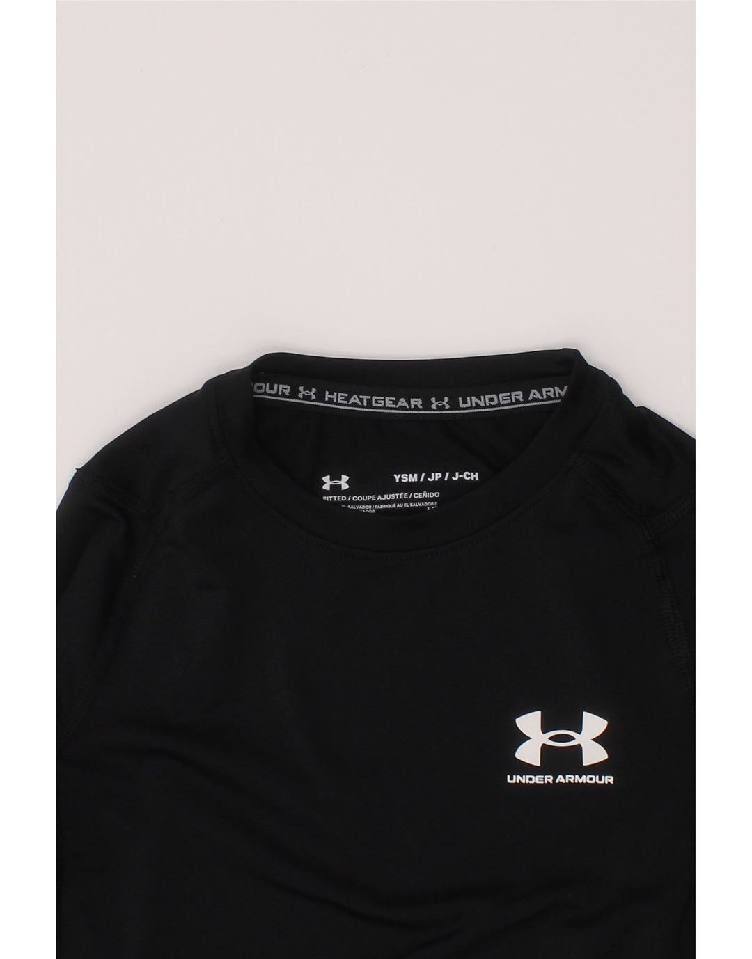 Top chłopięcy Under Armour z długim rękawem, 6-7 lat, mały, czarny
