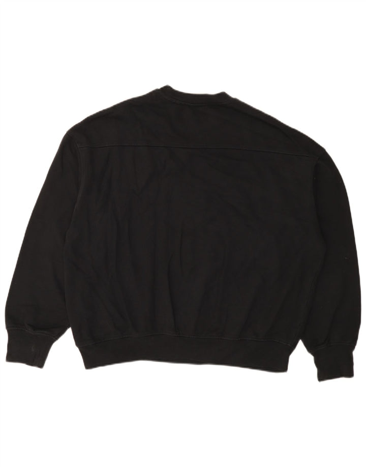 Damska bluza oversize Levi's UK 6 XS, czarna bawełna