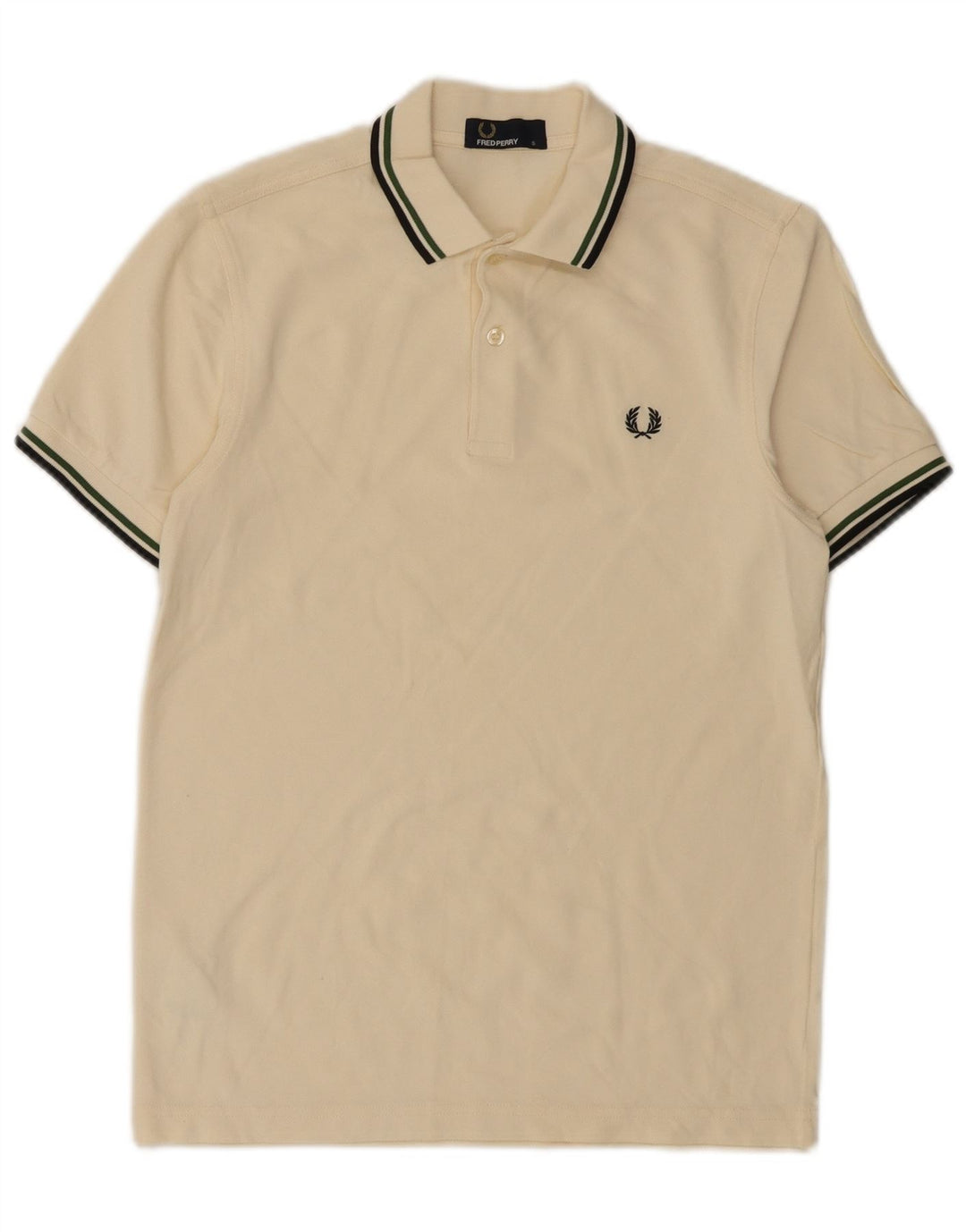 Męska koszulka polo Fred Perry, mała, biała, bawełniana