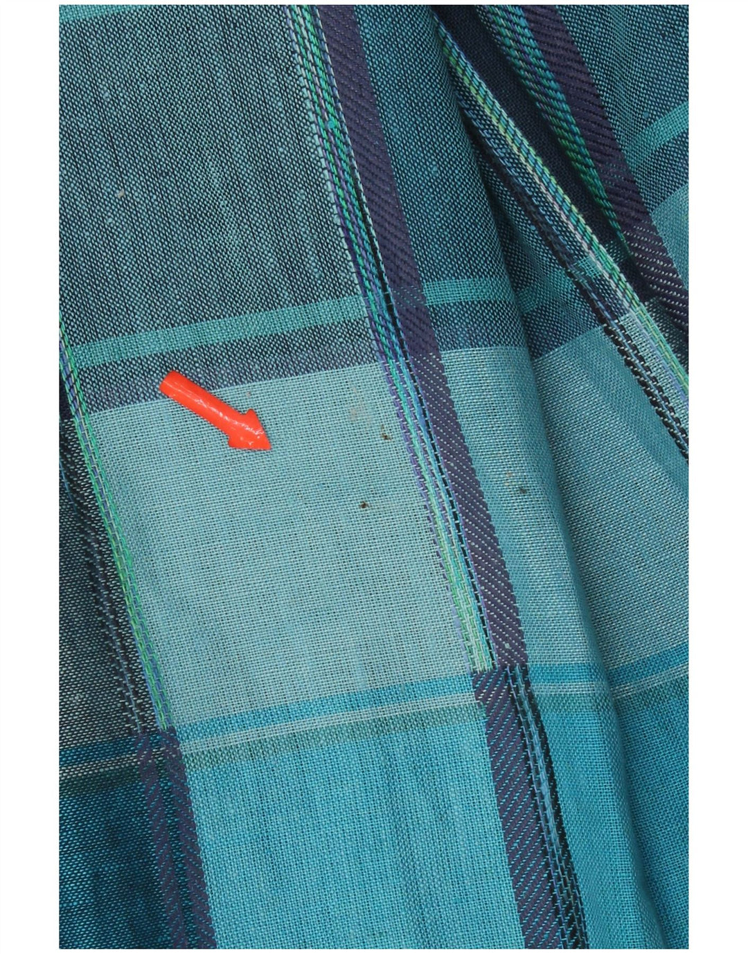 Vintage damska marynarka zapinana na 2 guziki UK 18 XL w niebieską wiskozę w kratkę