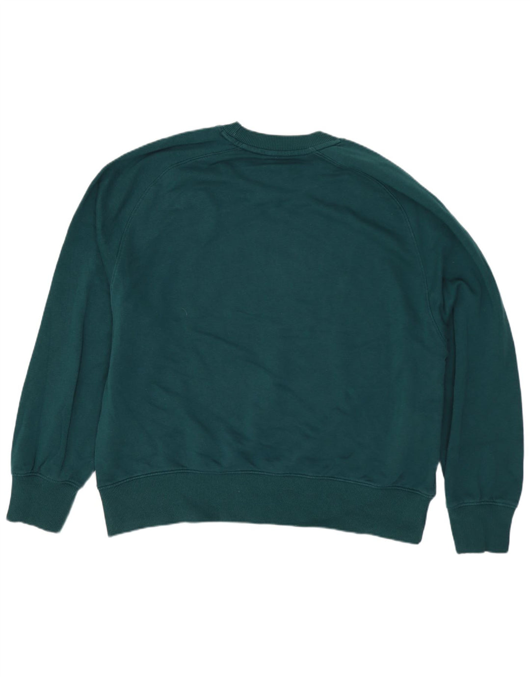 Damski sweter oversize Zara UK 14, średni zielony, bawełniany