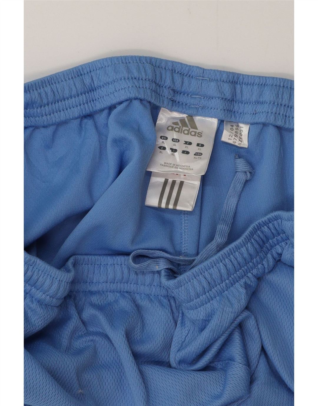 Damskie spodnie dresowe ADIDAS Capri UK 18 XL Niebieski poliester