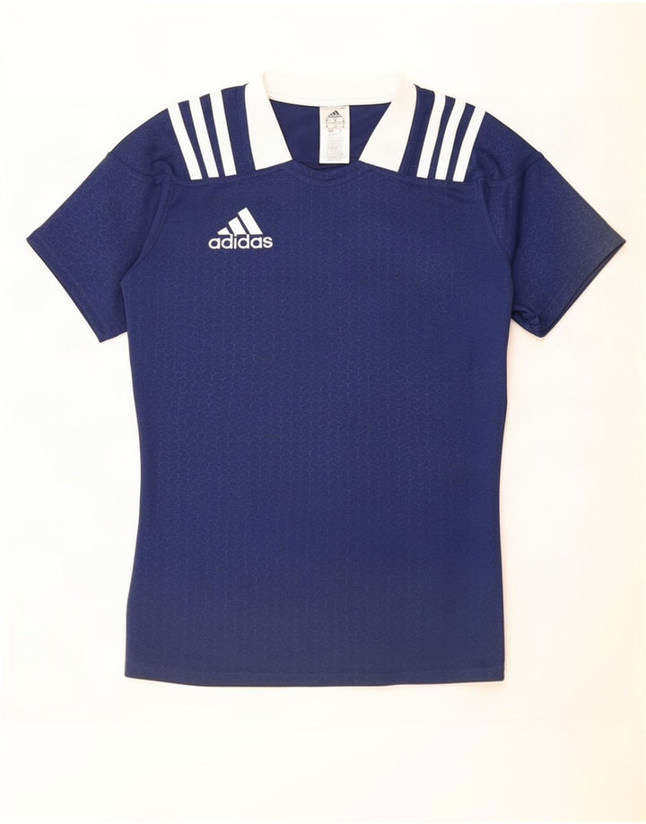 Adidas Męska koszulka Top Medium Granatowy Poliester