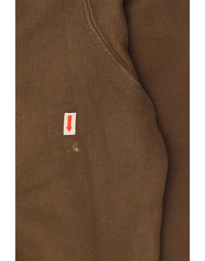 Męska bluza Levi's z grafiką o regularnym kroju, średnia brązowa bawełna