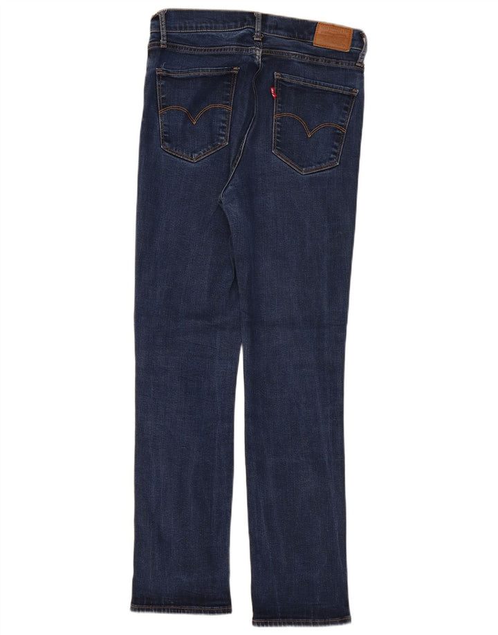 Damskie jeansy Levi's 724 z wysokim stanem i prostym W30 L30 Niebieski Lyocell