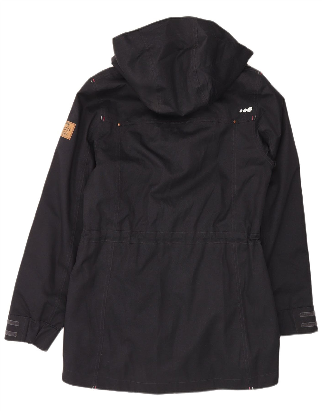 Damska kurtka typu parka DECATHLON Wedze z kapturem, EU 36, mała, granatowa, z poliestru