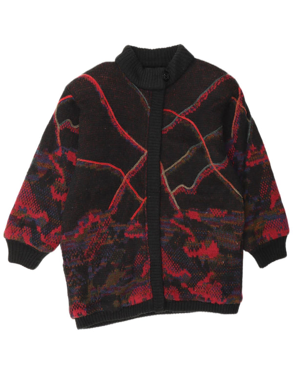 Sweter damski Jeffrey Brownleader z abstrakcyjnym wzorem UK 14 Medium B