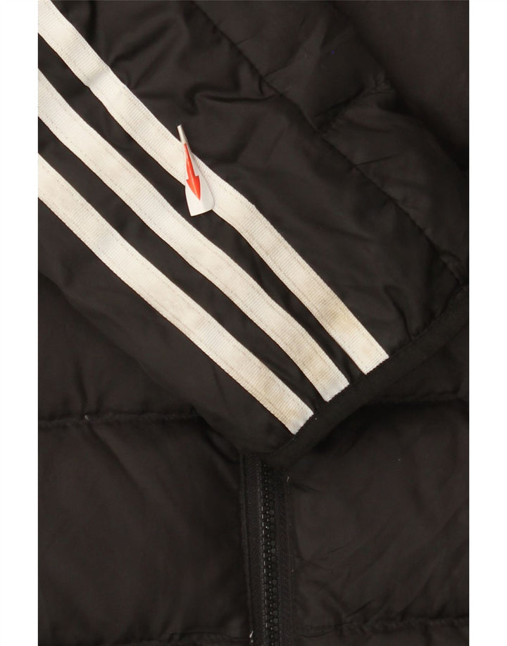 Męska ocieplana kurtka Adidas UK 36, mała, czarna, poliester