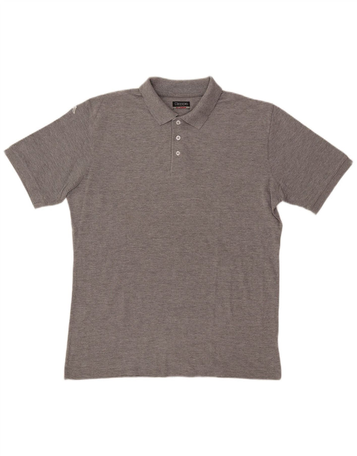 Męska koszulka polo KAPPA XL, szara