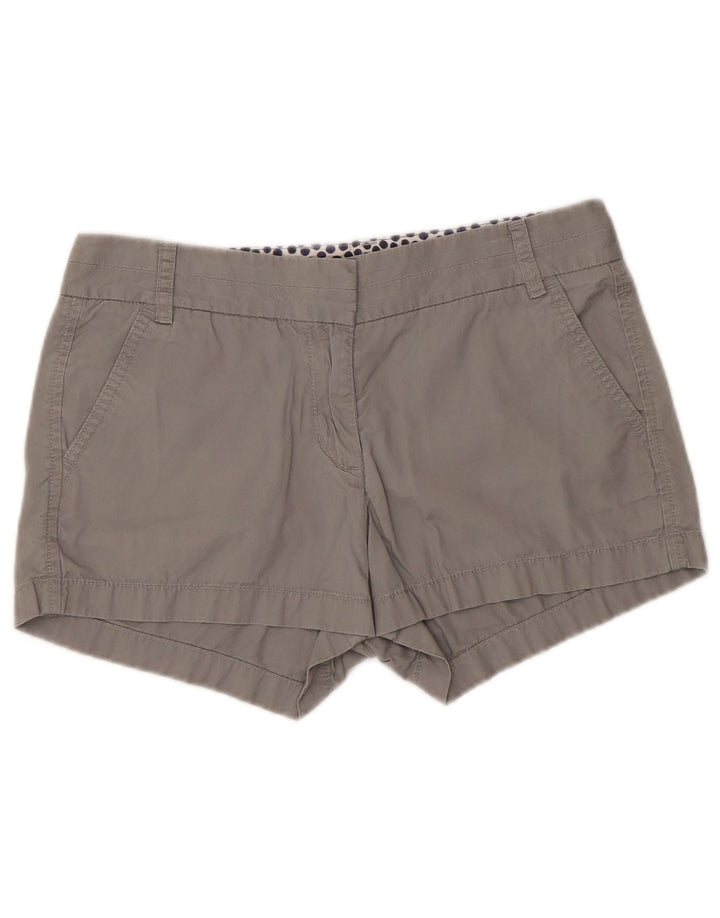 Damskie spodenki Chino J. Crew W30 Średnioszare, bawełniane